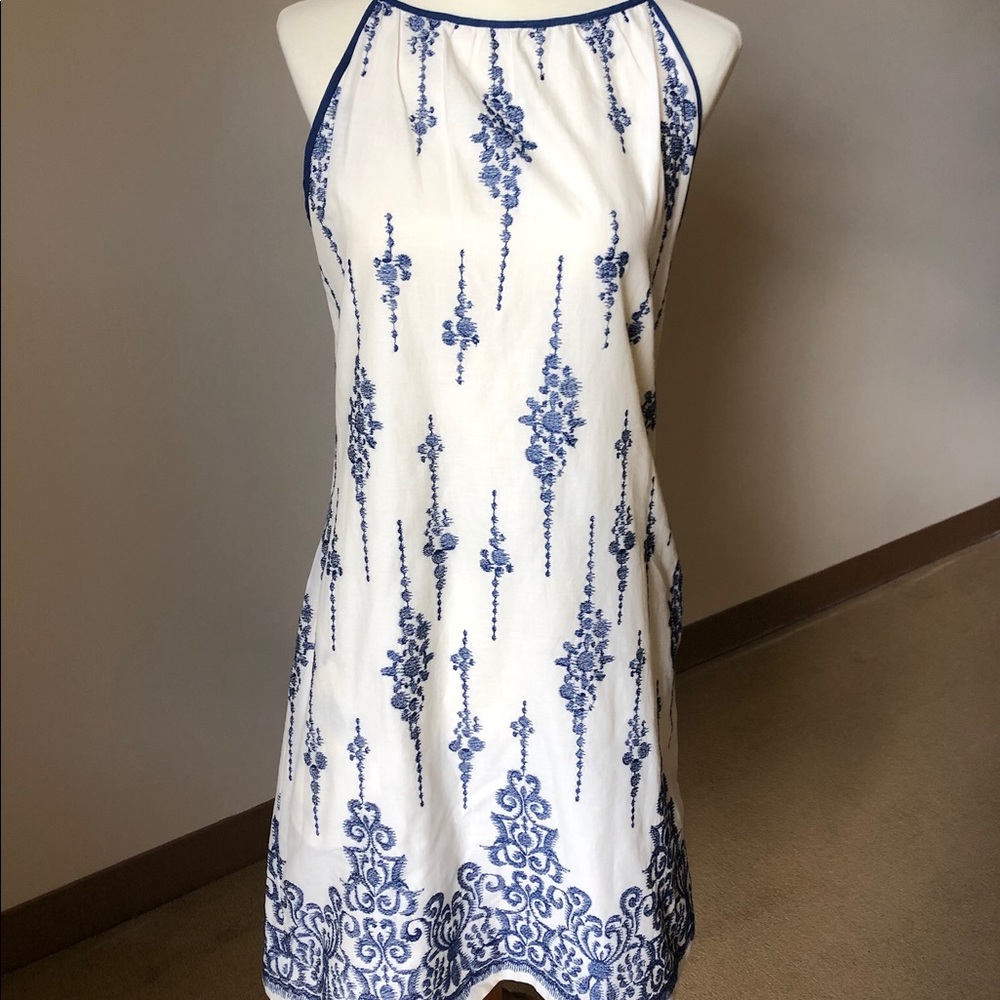 Cotton Embroidered Summer Dress